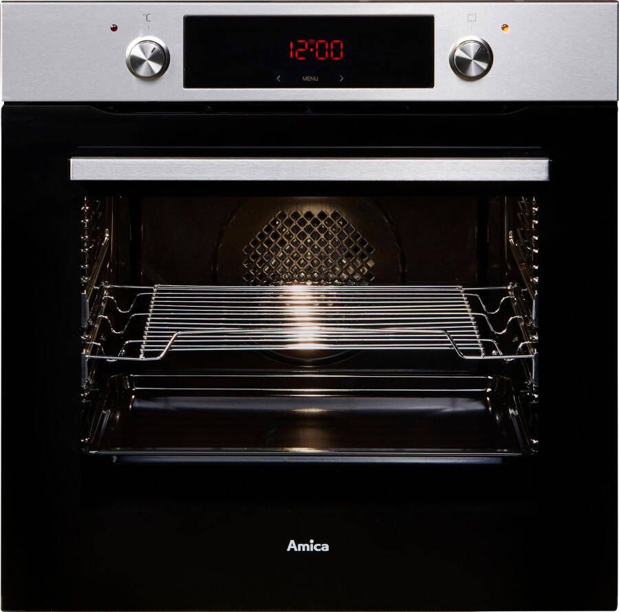 Amica Inbouw ovenset BOXC 954 000 grote timer hete lucht en xxl volume van 77 liter