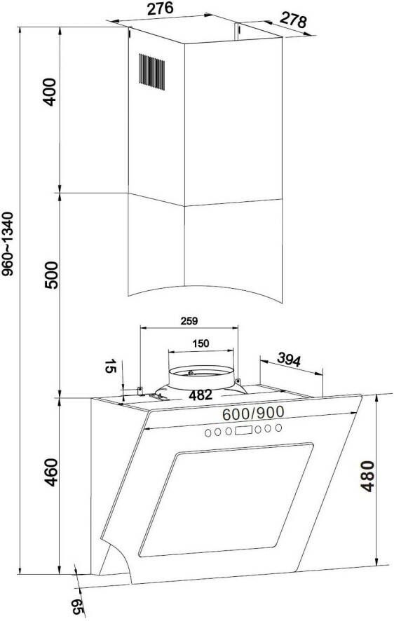 Amica Schouwkap KH 17387-1 E - Foto 5