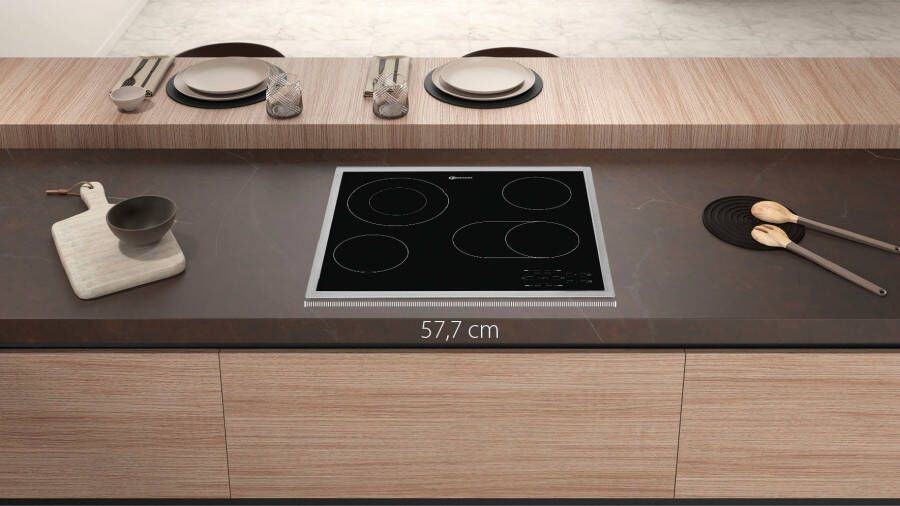 BAUKNECHT Elektrische kookplaat van SCHOTT CERAN CTAR 9642 IN met touchcontrol-bediening - Foto 9