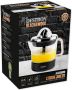 Bestron elektrische Citruspers Sinaasappelpers incl. 2 perskogels en aromadeksel motor met twee draairichtingen (links rechts) sap reservoir: 0.7 liter 40 Watt Zwart Hout - Thumbnail 3