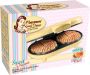 Bestron dubbel Wafelijzer voor klassieke hartwafels Wafelmaker met antiaanbaklaag & indicatielampje 1000 watt Geel - Thumbnail 5
