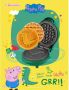 Bestron Peppa Pig George Wafelijzer mini-wafelijzer in uniek Dinosaur design voor kinderfeestjes Pasen & Kerstmis met antiaanbaklaag wafelformaat: Ø 10cm officieel Licentie Groen - Thumbnail 3
