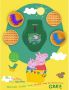 Bestron Peppa Pig George Wafelijzer mini-wafelijzer in uniek Dinosaur design voor kinderfeestjes Pasen & Kerstmis met antiaanbaklaag wafelformaat: Ø 10cm officieel Licentie Groen - Thumbnail 5