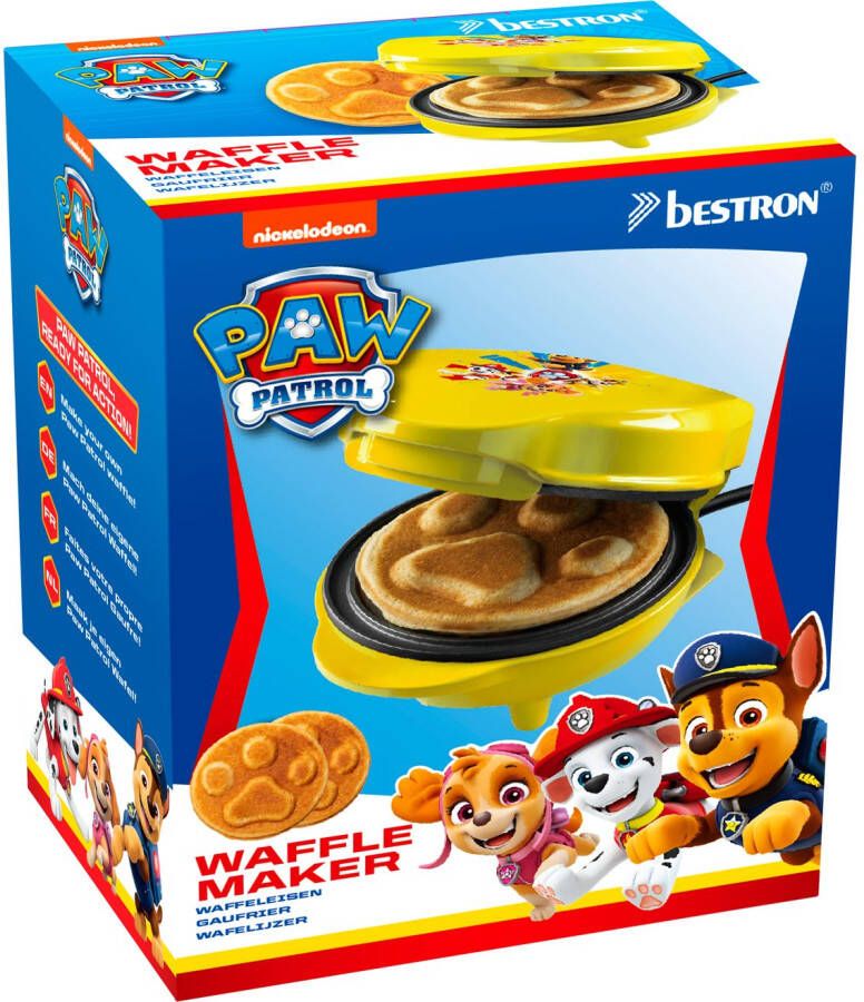 bestron Wafelijzer APP500Y Paw Patrol