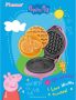 Bestron Peppa Pig Wafelijzer mini-wafelijzer in uniek Peppa design voor kinderfeestjes Pasen & Kerstmis met antiaanbaklaag wafelformaat: Ø 10cm officieel Licentie Roze - Thumbnail 3