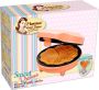 Bestron Wafelijzer voor klassieke hartwafels Wafelmaker voor wafels in hartvorm met indicatielampje & antiaanbaklaag retro-design 700 Watt Oranje - Thumbnail 3