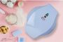 Bestron Wafelijzer voor Mini Dino Cookies Cakemaker voor mini dino cakes met bakindicatielampje & antiaanbaklaag 700 Watt blauw - Thumbnail 3