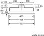 Bosch DHL555BL Afzuigkap onderbouw Zilver - Thumbnail 9