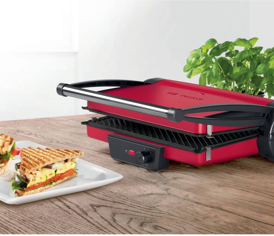 BOSCH Contactgrill TCG4104 rot