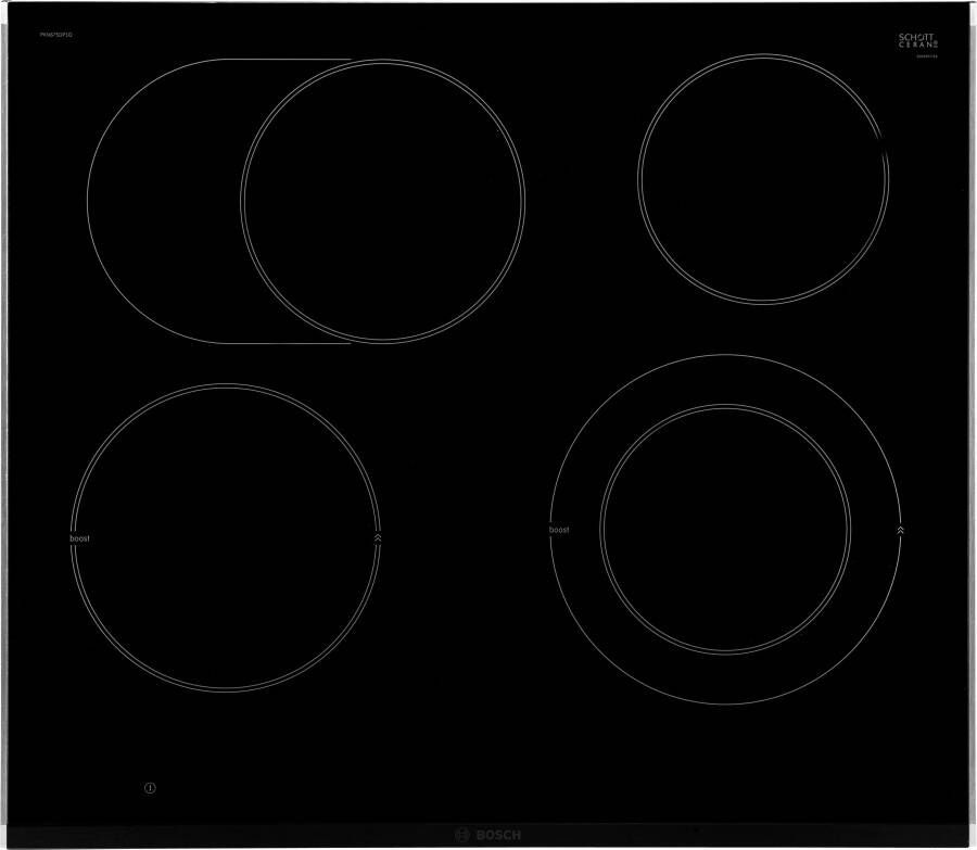 BOSCH Elektrische kookplaat van SCHOTT CERAN PKN675DP1D met power boost-functie - Foto 3
