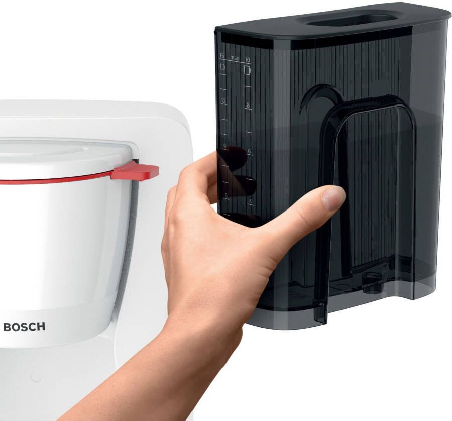 BOSCH Filterkoffieapparaat MyMoment TKA2M111 1 25 l voor 10-15 kopjes glazen kan 40 min. warmhoudfunctie 1200 w