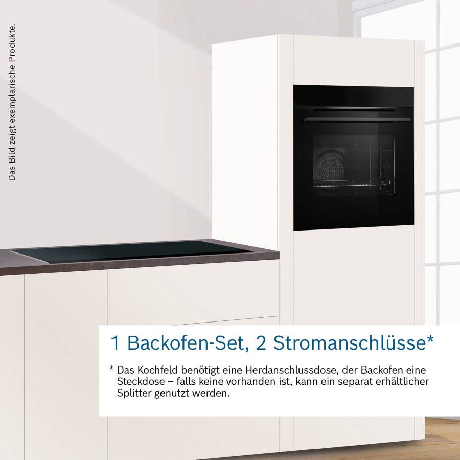 BOSCH Inbouw ovenset HBD675CS62 AirFry-functie