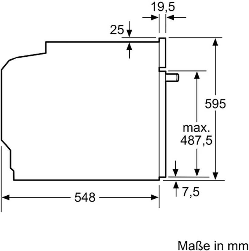 BOSCH Inbouw ovenset HBD675CS62 AirFry-functie