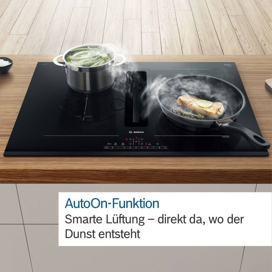 BOSCH Kookplaat met afzuigkap PVQ811H26E