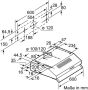 Bosch DUL62FA21 Serie 2 Onderbouw afzuigkap - Thumbnail 9