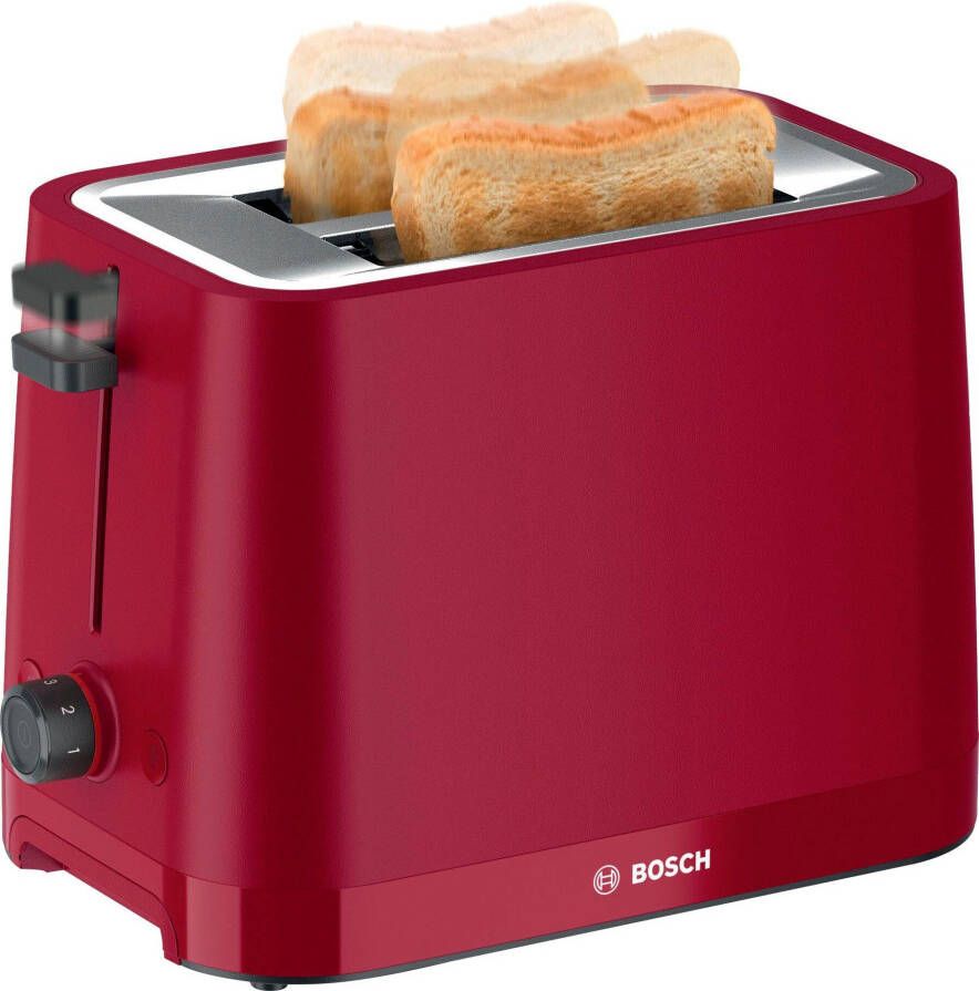 BOSCH Toaster MyMoment TAT3M124 afneembare opzet voor broodjes ontdooi-functie brood centreren auto off