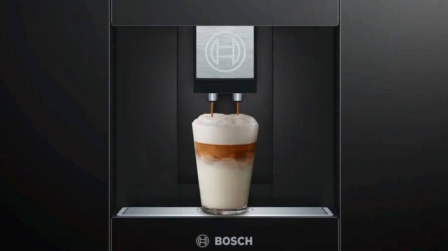 Bosch CTL636ES1 Serie 8 Inbouw Espressomachine RVS Zwart