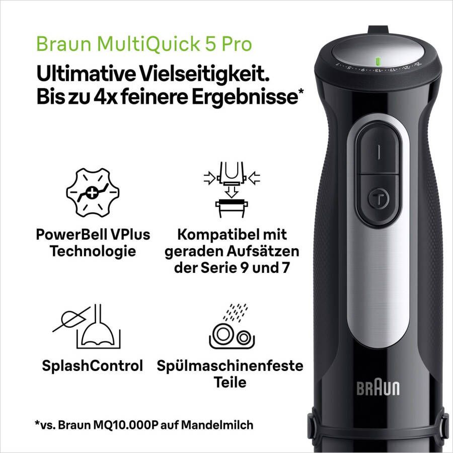 Braun Staafmixer MultiQuick 5 Pro MQ55755M