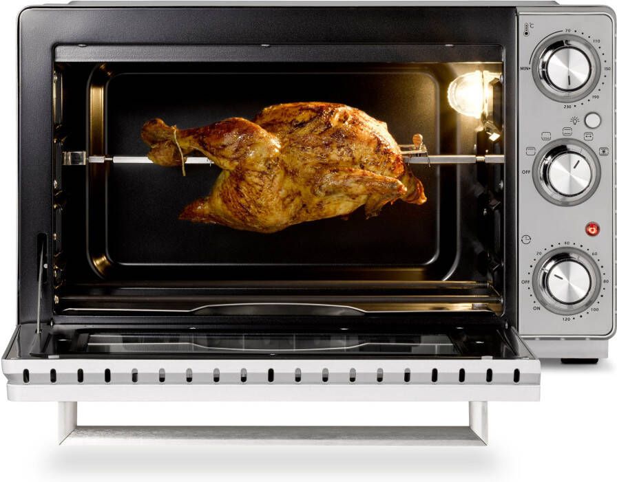 Caso Oven TO 26 SilverStyle 26 L multi-oven met pizzasteen - Foto 6