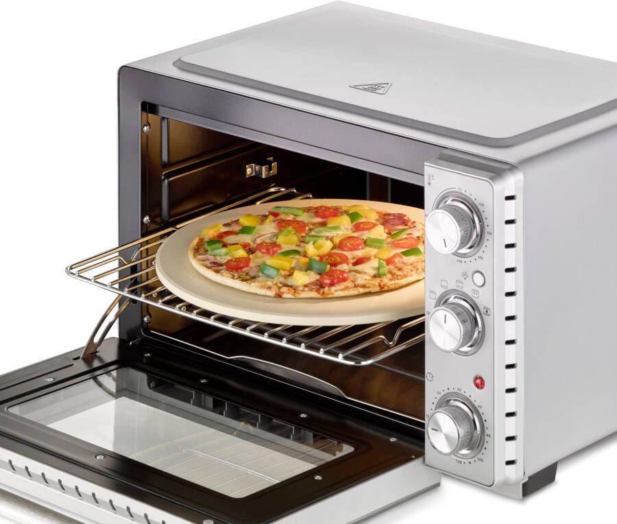 Caso Oven TO 26 SilverStyle 26 L multi-oven met pizzasteen - Foto 5