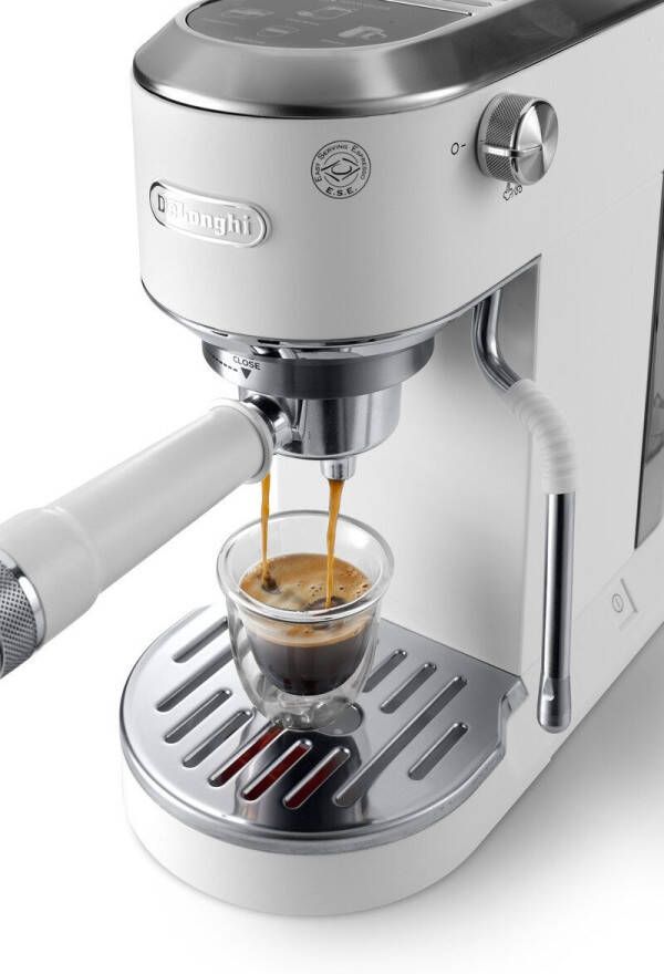 De'Longhi Espressomachine DEDICA DUO EC890.M Cold Brew in minder dan 5 minuten 15 cm breed 1 liter incl. melkopschuimneus