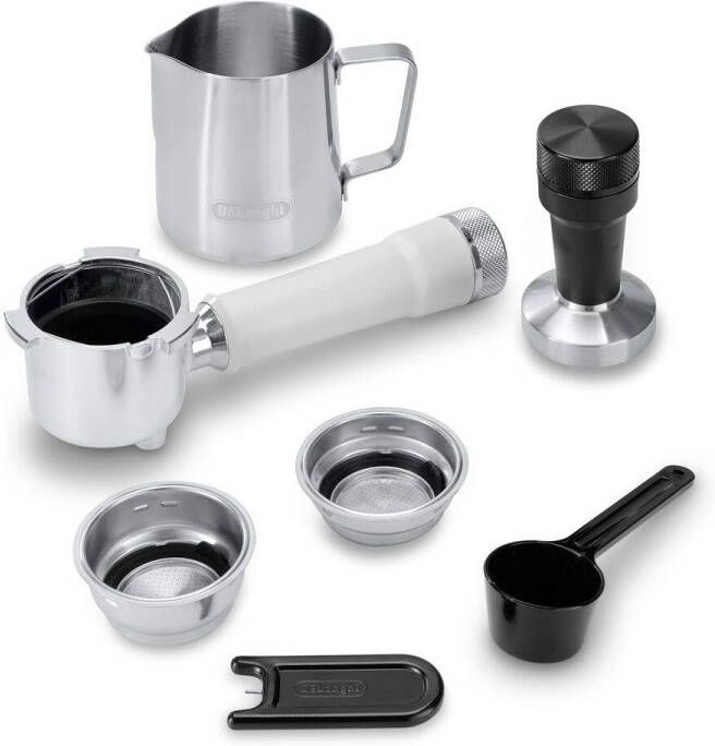 De'Longhi Espressomachine DEDICA DUO EC890.M Cold Brew in minder dan 5 minuten 15 cm breed 1 liter incl. melkopschuimneus