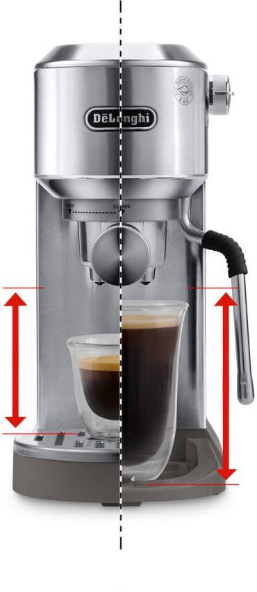 De'Longhi Espressomachine DEDICA DUO EC890.M