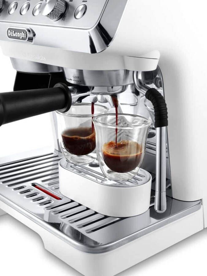 De'Longhi Espressomachine LA SPECIALISTA EC9155.W 8 maalgraden 3 temperaturen melkopschuimer & tamping hulp