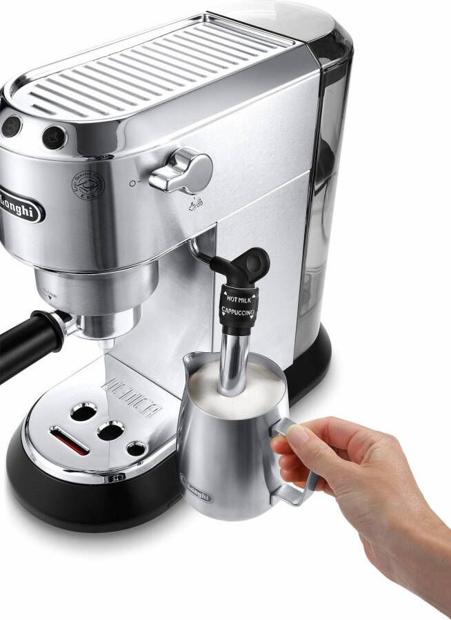 DeLonghi De'Longhi Dedica EC685.M Zilver | Espressomachines | Keuken&Koken Koffie&Ontbijt | EC 685.M - Foto 9