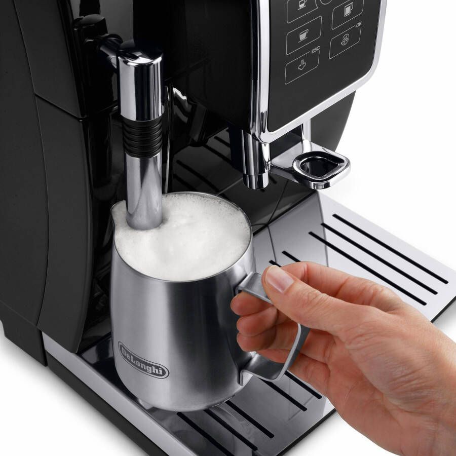 De'Longhi Volautomatisch koffiezetapparaat Dinamica ECAM 358.15.B Sensor-bedieningspaneel inclusief onderhoudsset ter waarde van € 31 99 VAP