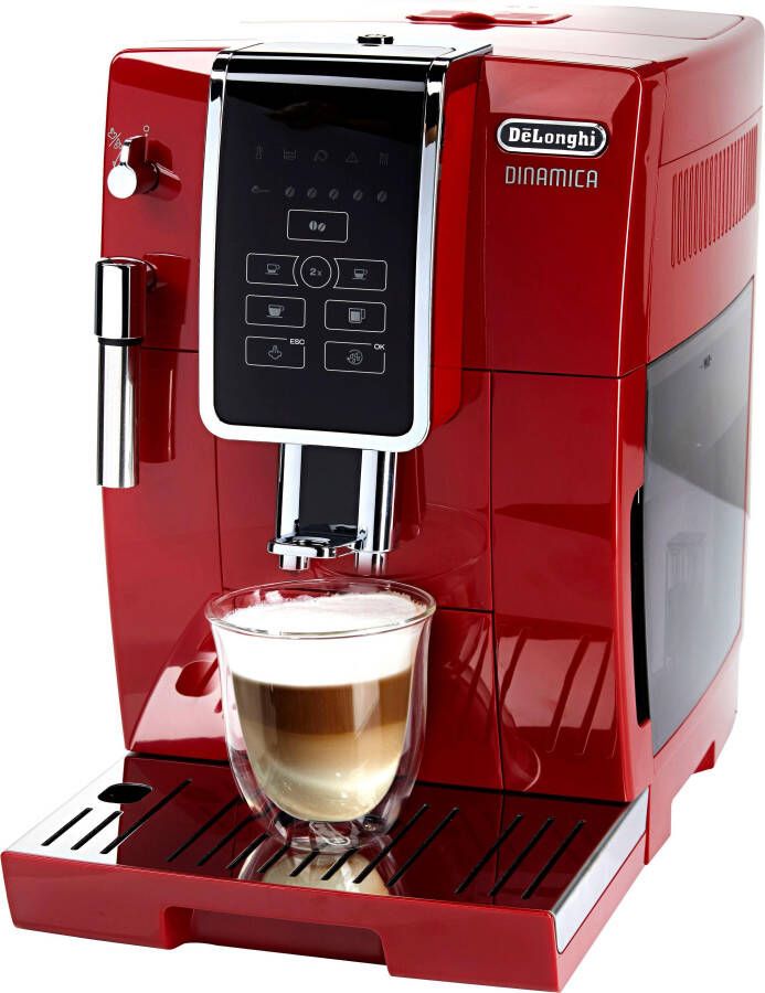 De'Longhi Volautomatisch koffiezetapparaat Dinamica ECAM 358.15.R Sensor-bedieningspaneel inclusief onderhoudsset ter waarde van € 31 99 VAP