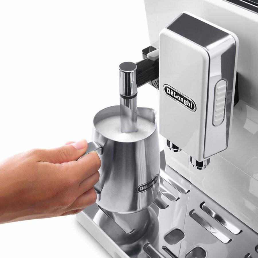 De'Longhi Volautomatisch koffiezetapparaat ECAM 45.766W ELETTA 6 directe selectieknoppen