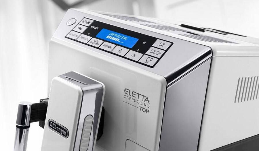 De'Longhi Volautomatisch koffiezetapparaat ECAM 45.766W ELETTA 6 directe selectieknoppen