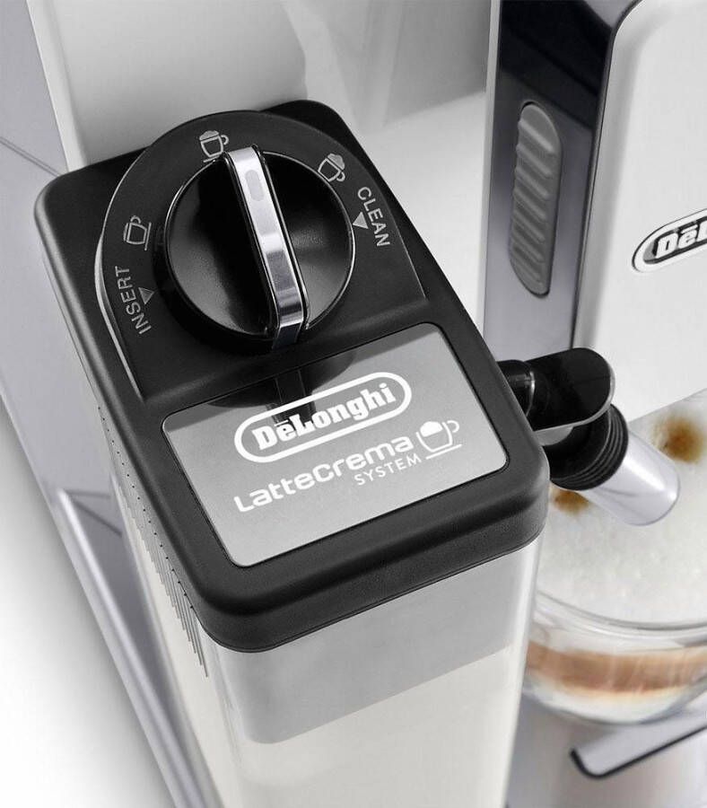 De'Longhi Volautomatisch koffiezetapparaat ECAM 45.766W ELETTA 6 directe selectieknoppen