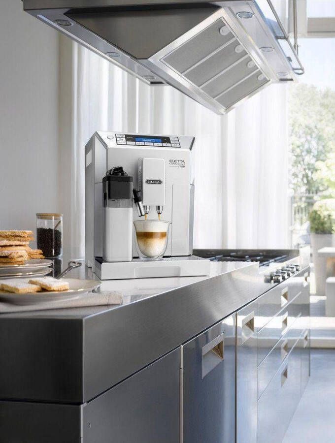 De'Longhi Volautomatisch koffiezetapparaat ECAM 45.766W ELETTA 6 directe selectieknoppen