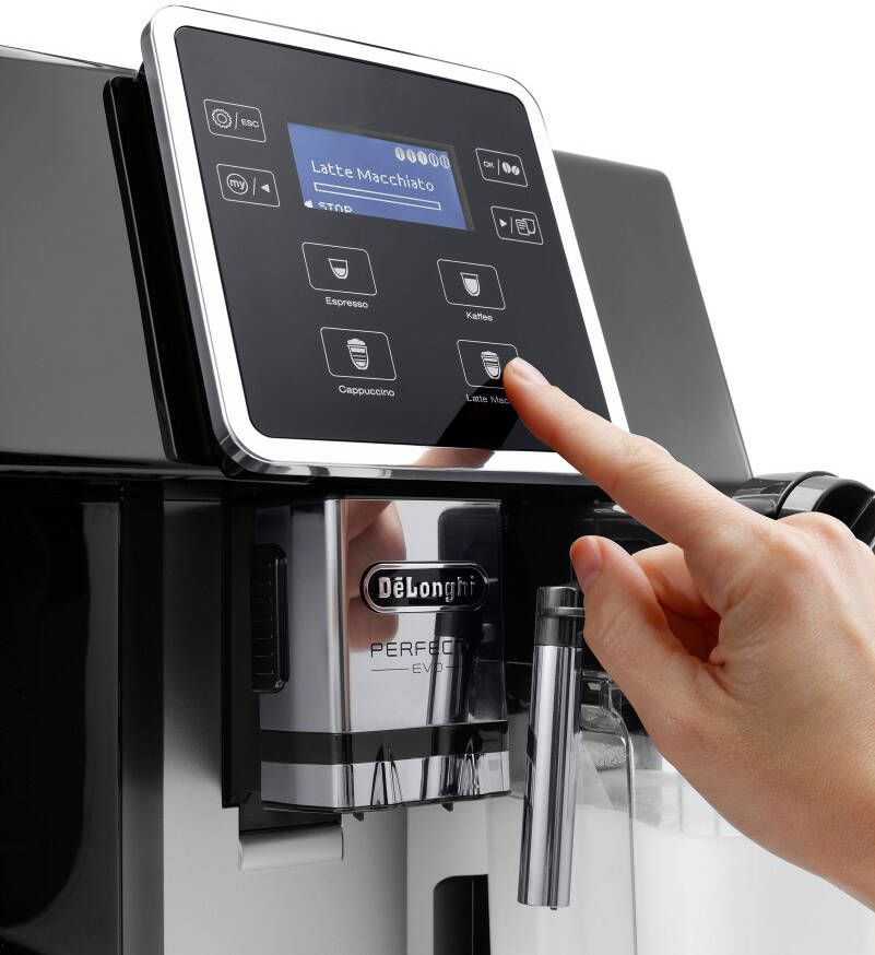 De'Longhi Volautomatisch koffiezetapparaat Perfecta Evo ESAM 428.40.BS Koffiekanfunctie inclusief onderhoudsset ter waarde van € 31 99 VAP - Foto 2