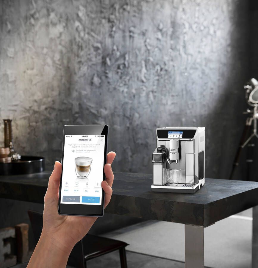 De'Longhi Volautomatisch koffiezetapparaat PrimaDonna Elite ECAM 656.75.MS App-bediening