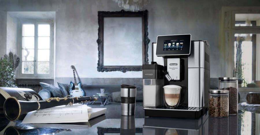 De'Longhi Volautomatisch koffiezetapparaat PrimaDonna Soul ECAM 610.75.MB inclusief koffiepot ter waarde van vap € 29 99 + glazenset vap € 46 90 - Foto 9