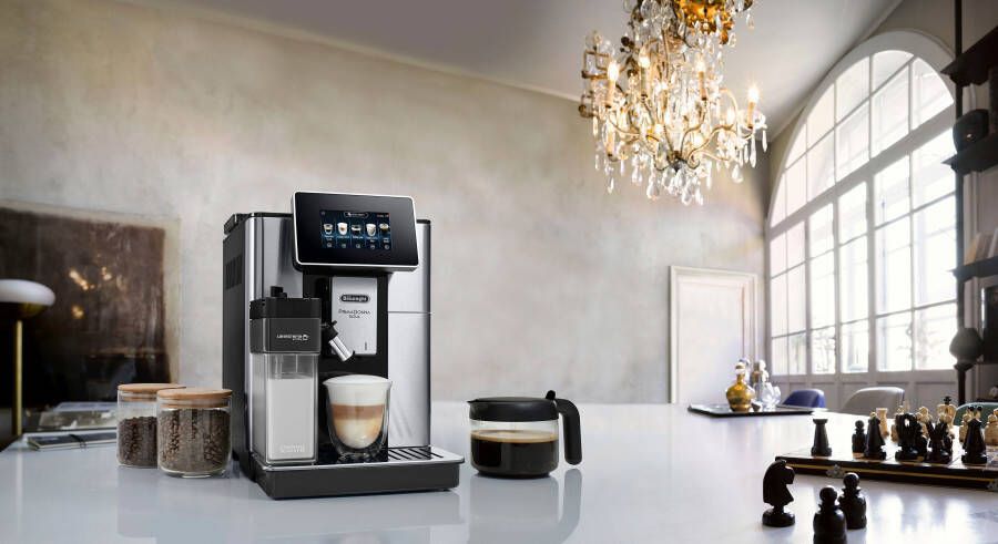 De'Longhi Volautomatisch koffiezetapparaat PrimaDonna Soul ECAM 610.75.MB inclusief koffiepot ter waarde van vap € 29 99 + glazenset vap € 46 90 - Foto 8