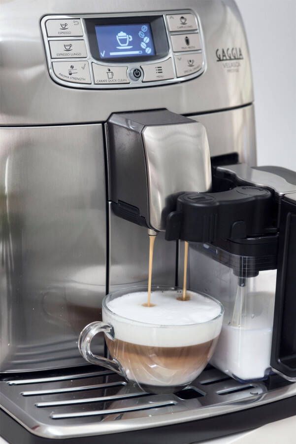 Gaggia Volautomatisch koffiezetapparaat Velasca Prestige Espresso + Espresso Lungo met één druk op de knop