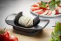 GEFU Mozzarellasnijder Caprese getande special messen voor gelijkmatige plakken roestvrij staal - Thumbnail 2