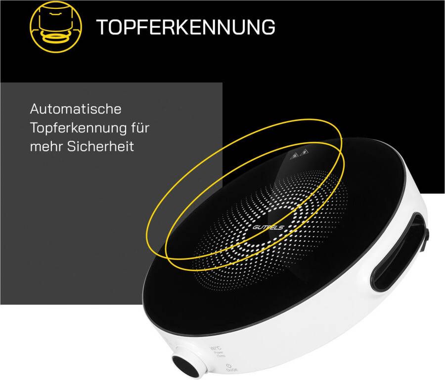 Gutfels Enkele inductiekookplaat INDUK 2020