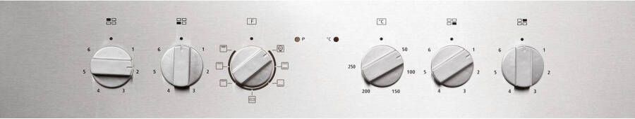Hanseatic Inbouw elektrisch fornuisset 65C40C1-E11B04A MC-HF605AG2 (set)
