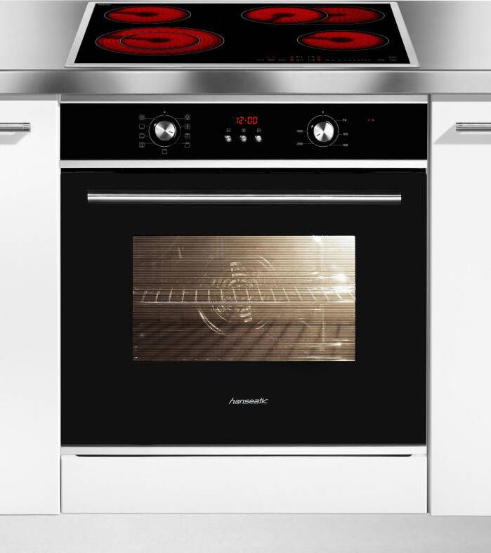 Hanseatic Inbouw ovenset 65M90D0-E11319G MC-HF662B (voordeelset)