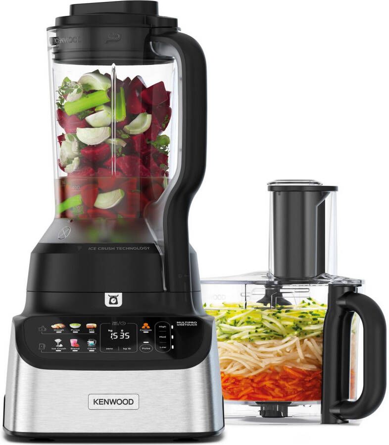 Kenwood Compacte keukenmachine MultiPro OneTouch FDM73.480SS schwarz