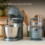 Kenwood Quickmix GO handmixer HMP40.000GY Grijs Alles in één opbergsysteem Geïntegreerde maatlepel 350W 5 snelheden en slow start 30% gerecycled plastic [onderdeel GO collectie] - Thumbnail 6
