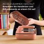Kenwood Quickmix GO handmixer HMP40.000RD Roze Alles in één opbergsysteem Geïntegreerde maatlepel 350W 5 snelheden en slow start 30% gerecycled plastic [onderdeel GO collectie] - Thumbnail 7