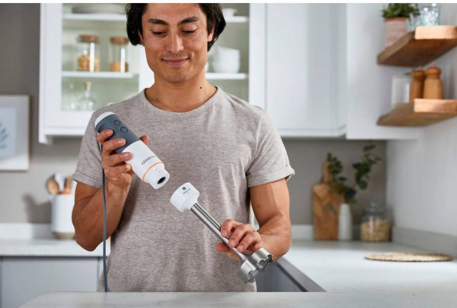 Kenwood Staafmixer HBM40.006WH Triblade XL 850 watt incl. 3-delige accessoireset