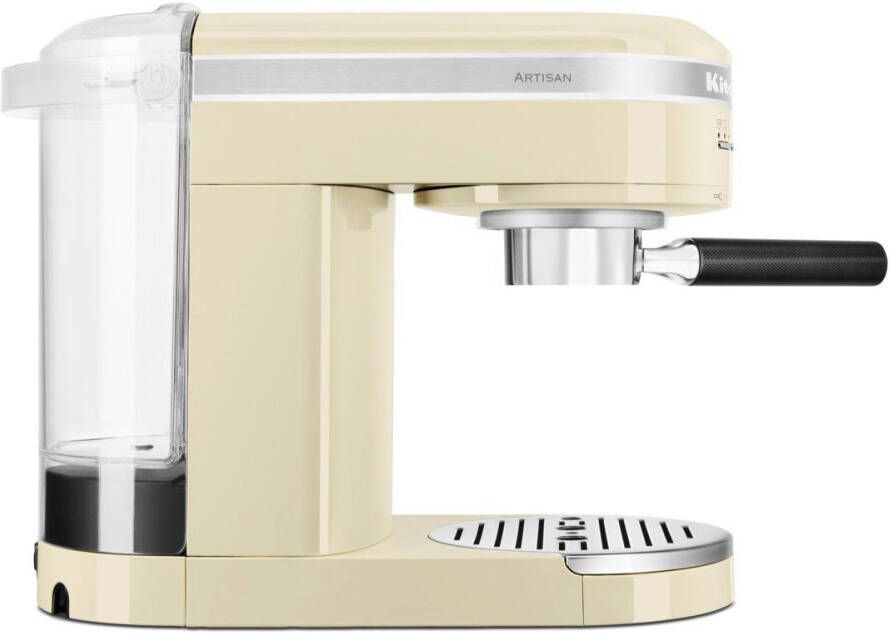 KitchenAid Espressomachine Artisan koffiemachine met slimme sensortechnologie stoompijpje en accessoires Crème kleur - Foto 2