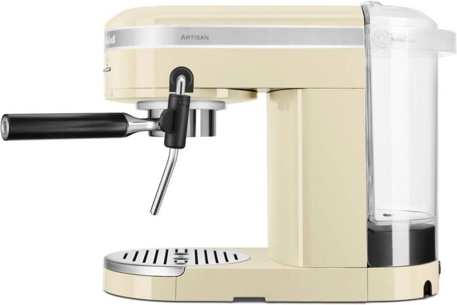 KitchenAid Espressomachine Artisan koffiemachine met slimme sensortechnologie stoompijpje en accessoires Crème kleur - Foto 10